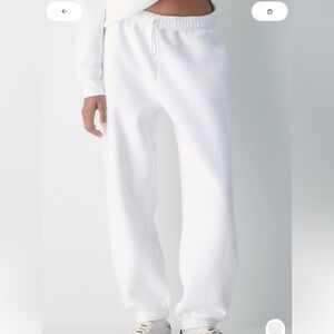 TNA Classic White Joggers